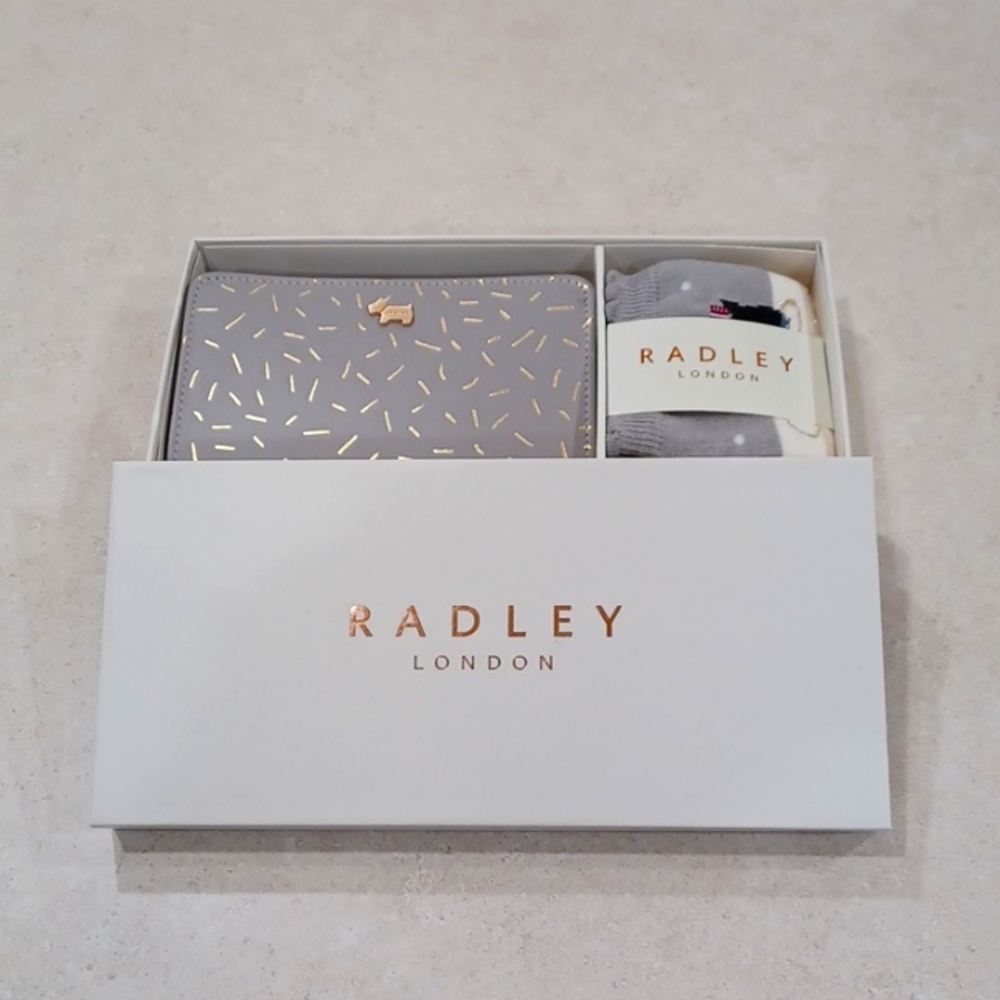 Radley wallet and socks